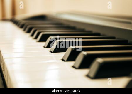 Piano Keyboard Musical ins.Piano Keyboard Stockfoto