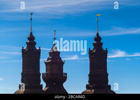 Schweden, Insel Gotland, Visby, Kathedrale Visby Sankta Maria Domkyrka, 12. Jahrhundert, außen Stockfoto