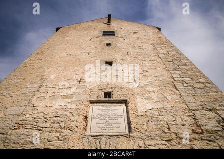 Schweden, Insel Gotland, Visby, Stadtmauer aus dem 12. Jahrhundert, die vollständigste midieval Stadtmauer Europas Stockfoto