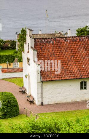 Schweden, Scania, Arild, kleine Kapelle Stockfoto