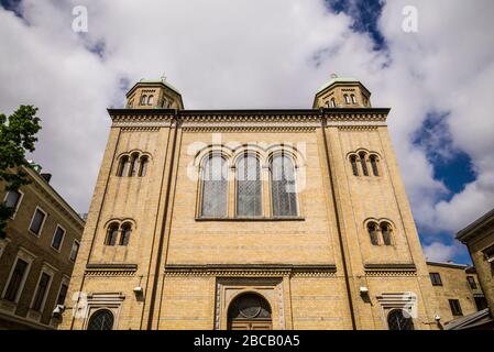 Schweden, Vastragotland und Bohuslan, Gothenburg, Gothenburg Synagoge, Außenansicht Stockfoto