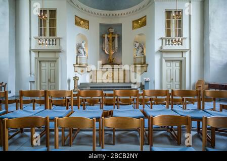 Schweden, Varmland, Karlstad, Domkyrkan, Interieur Stockfoto