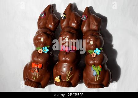 Allgemeine Ansichten des Audrey's Chocolate Shop in Hove, East Sussex, Großbritannien. Stockfoto