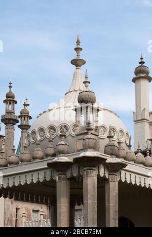 Stone Royal Pavilion, 4/5 Pavilion Buildings, Brighton BN1 von John Nash Stockfoto