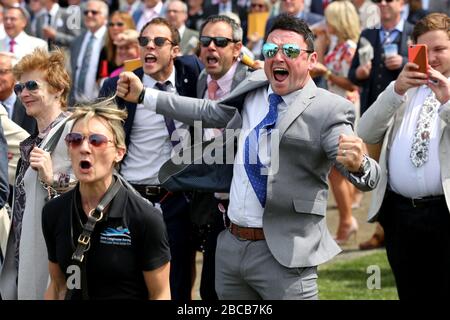 Allgemeine Ansichten der Goodwood Rennbahn in Chichester, West Sussex, Großbritannien. Stockfoto