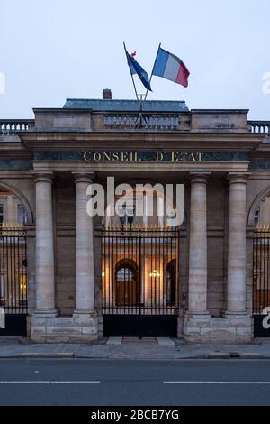 Conseil D'etat in Paris Frankreich Stockfoto