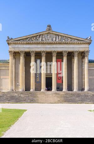 Antiquitätenmuseum, Konigsplatz, München, Deutschland Stockfoto