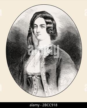 Amalia von Oldenburg, 18-1875, Königin willort von Griechenland, Ehepartner von König Otto Stockfoto