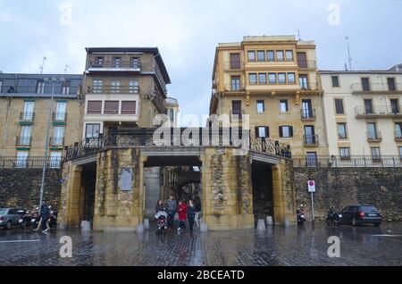 San Sebastian-Donostia im Baskenland, Spanien, an der Atlantik Küste Stockfoto