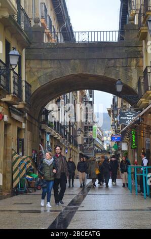 San Sebastian-Donostia im Baskenland, Spanien, an der Atlantik Küste Stockfoto