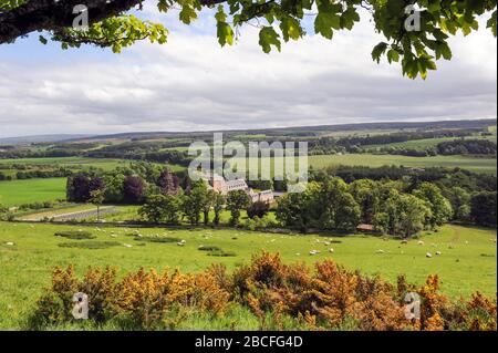 Pluscarden Abbey, Morayshire, Schottland. Stockfoto