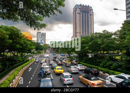 Rochor Road, Downtown Core und Kampong Glam auf Singapore Island, Singapur Stockfoto