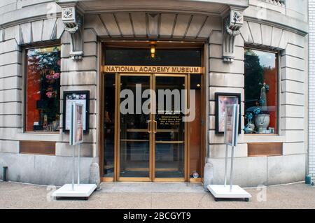 National Academy Museum auf Fifth Avenue, Museumsmeile, NYC Stockfoto