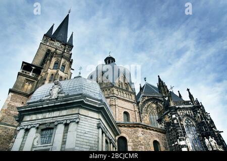 Aachener Münster Stockfoto