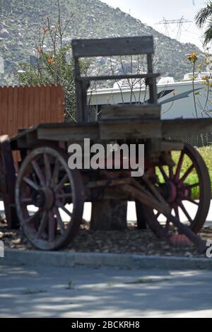 Alte West Wagon Stockfoto