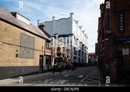 Voysey House, Barley Mow Passage, Chiswick, London, W4 4PN Entworfen von C. F. A. Voysey (Charles Francis Annesley Voysey). Stockfoto