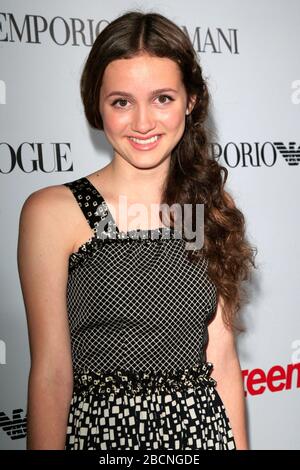 September 2012, Beverly Hills, CA, USA: LOS ANGELES - SEP 12: Maude Apatow 1209 auf der Teen Vogue's Annual Young Hollywood Party am Privatstandort am 12. September 2012 in Beverly Hills, CA (Credit Image: © Kay Blake/ZUMA Wire) Stockfoto