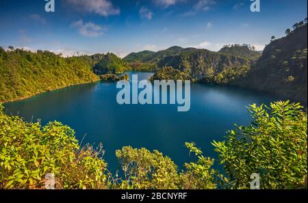 Laguna La Canada im Lagunas de Montebello National Park, Chiapas, Mexiko Stockfoto