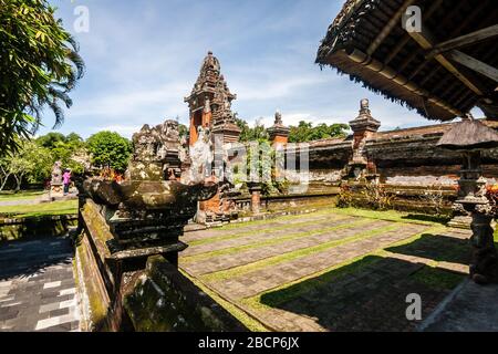 Taman Ayun Tempel, Bali, Indonesien Stockfoto