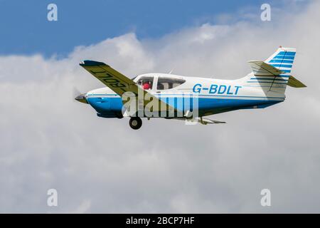 Rockwell 112 Commander G-BDLT Stockfoto