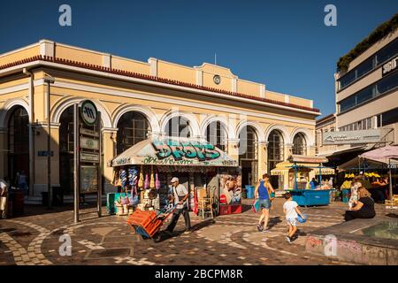 Griechenland, Athen: Platz Omonia Stockfoto