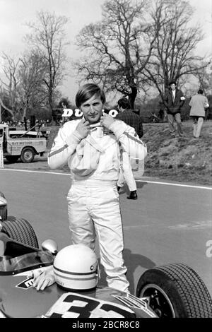 DEREK BELL, 1971 MALLORY PARK F2 GESCHWINDIGKEIT INTERNATIONALE TROPHÄE NICHT-MEISTERSCHAFT Stockfoto