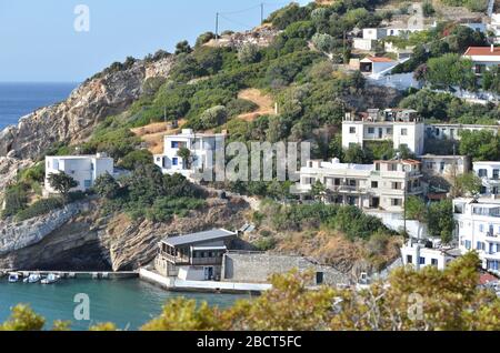 Therma Village, Ikaria Island Stockfoto