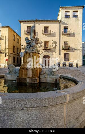 Medina del Camo Platz, Segovia Stadt, Kastilien-La mancha, Spanien Stockfoto