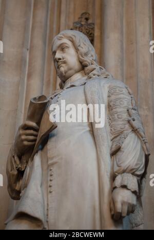 Edward Hyde 1. Earl of Clarendon Westminster Hall, Palace of Westminster, London SW1 Stockfoto