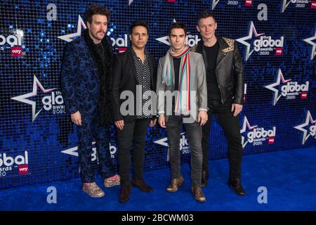 Gäste nehmen an den Global Awards 2020 mit Very.co.uk im Eventim Apollo, Hammersmith mit: Stereophonics Where: London, Großbritannien When: 05 Mär 2020 Credit: Phil Lewis/WENN Stockfoto