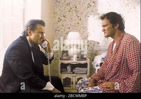 Harvey Keitel, Quentin Tarantino, "Pulp Fiction" © 1994 Miramax File Reference # 33962-440THA Stockfoto