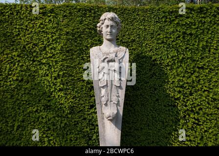 Queens Gardens Historic Royal Palaces Kew Palace Royal Botanical Gardens Kew Gardens, Richmond, London, TW9 3AE Stockfoto