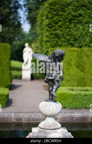 Queens Gardens Historic Royal Palaces Kew Palace Royal Botanical Gardens Kew Gardens, Richmond, London, TW9 3AE Stockfoto