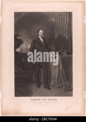 Martin Van Buren. NPG.79.75 Stockfoto