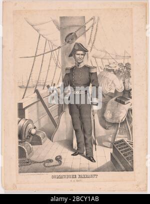 David Glasgow Farragut. NPG.87.252 Stockfoto