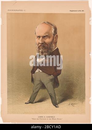 James Abram Garfield. NPG.96.114 Stockfoto