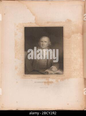 Robert Morris. S/NPG.77.136.3.f. Stockfoto
