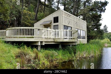 David C. Daniels Nature Center, Alpine Pond, Mid-Peninsula Regional Open Space District, Kalifornien Stockfoto