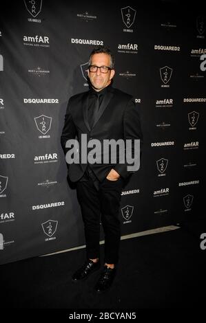 Der Bekleidungsdesigner Kenneth Cole besucht amfAR Official After Party am 29. Oktober 2015 um 1OAK in West Hollywood, Kalifornien. Stockfoto