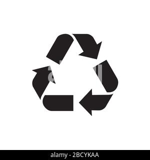Symbol für Recycling Stock Vektor