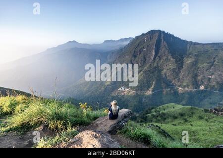 Schöne Landschaft in Ella, Sri Lanka Stockfoto