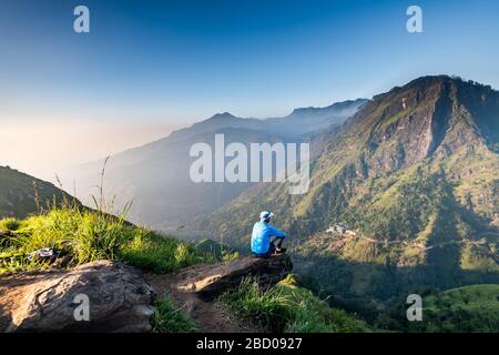 Schöne Landschaft in Ella, Sri Lanka Stockfoto