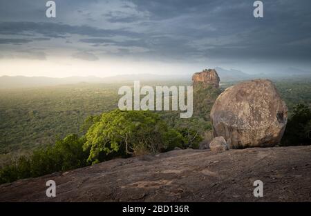 Sigiriya Lion Rock Festung, Sri Lanka Stockfoto