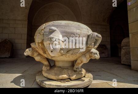 Rockefeller Archaeological Museum, Jerusalem mit einer außergewöhnlichen Sammlung von Antiquitäten, die bei Ausgrabungen im Land vor allem ausgegraben wurden Stockfoto