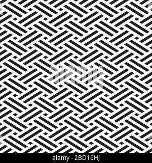 Nahtloser geometrischer Hintergrund mit Webmuster Stock Vektor