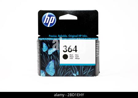 HP 364 Original Tintenpatrone Stockfoto