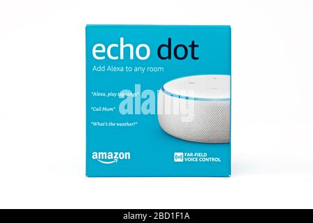 Amazon Echo Dot Stockfoto