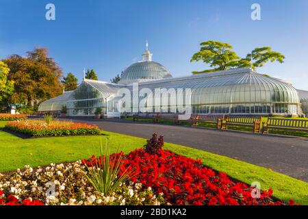 Kibble Palace, Botanic Gardens, Glasgow, Schottland, Großbritannien, Europa Stockfoto