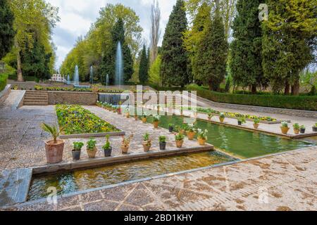 Shazdeh Mahan Garden (Princes Garden), Mahan, Kerman Province, Iran, Naher Osten Stockfoto