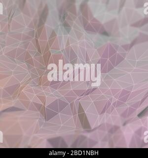 Abbildung der Lowpoly-Dreiecke. Hintergrundkunst der abstrakten Landschaft. Stock Vektor